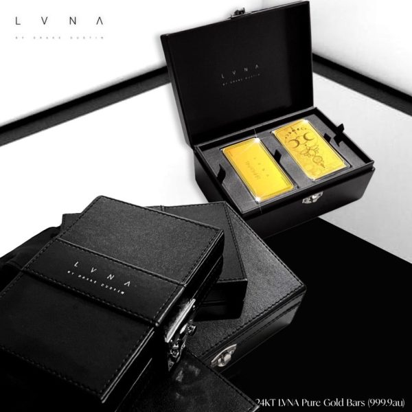 THE VAULT | LVNA Signatures™️ 24K Pure Gold Bar Trunk (999.9au) | #LVNAPP on Sale