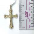 Religious Cross Pendant Diamond Necklace 14kt Cheap