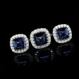 PREORDER | Sapphire Gemstones Cabochon Diamond Jewelry Set 14kt Online Hot Sale