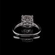 Radiant Halo Diamond Ring 14kt Hot on Sale