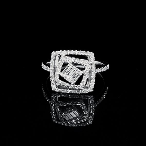 PREORDER | Square Diamond Jewelry Set 14kt Sale