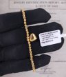 #GOLD2024 | Golden Heart Beaded Bracelet 6.5”-7.5” 18kt Hot on Sale