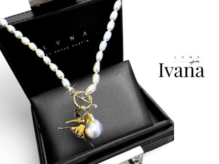 HOPE “Ivana” LVNA Signatures Baroque Pearl & Gold Necklace For Discount