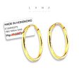 #GOLD2024 | 18K Classic Golden Hoop Earrings Online now