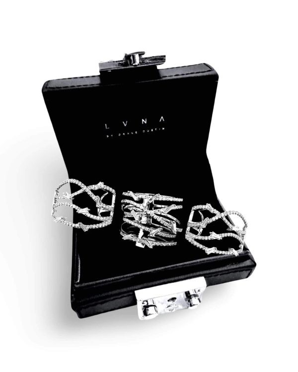 Stack Crossover Diamond Jewelry Set 14kt For Discount