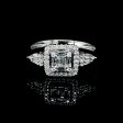 PREORDER | Square Diamond Ring 14kt For Sale